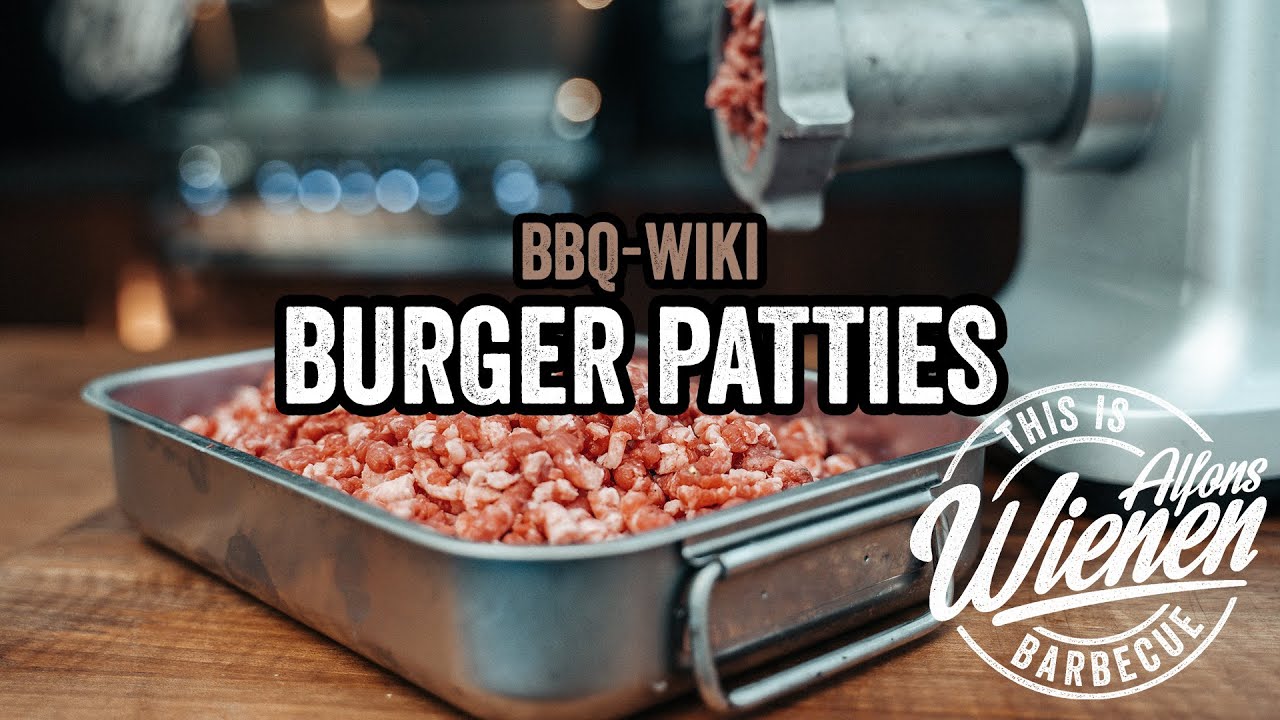 Hamburger – Burger Patties selber machen. Mit einem kleinen Trick selber Wolfen. Mega lecker.