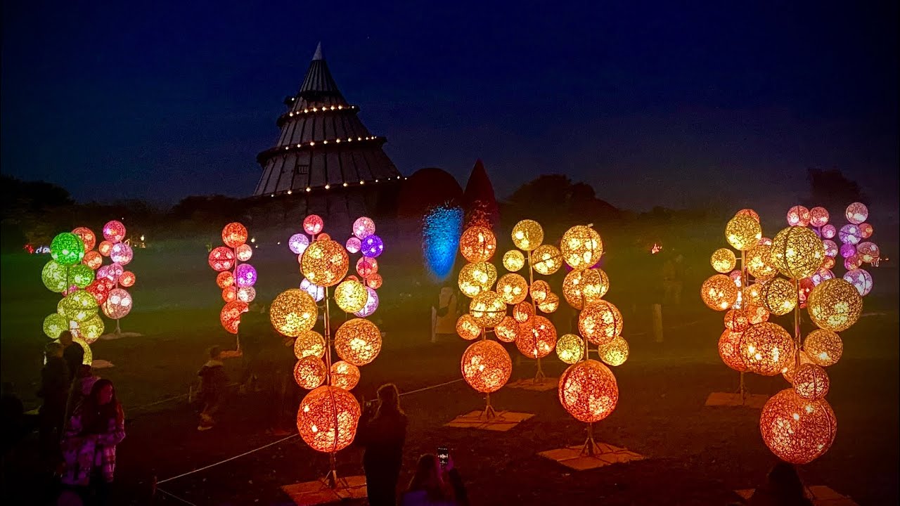 LUMAGICA 2022 🎆✨🎇Lichterwelten im Elbauen Park Magdeburg