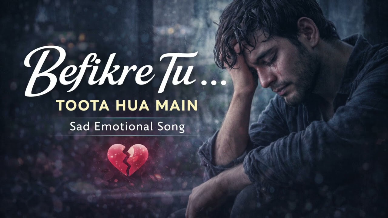 Befikre Tu… Toota Hua Main 😢 |  Emotional Song | Heart Touching Male Song