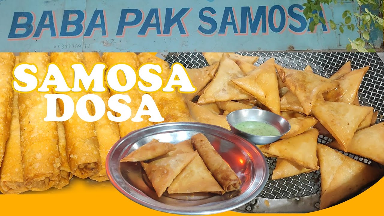 Delicious Meethay Samosay | Samosa Dosa l Baba Pak Samosa Corner