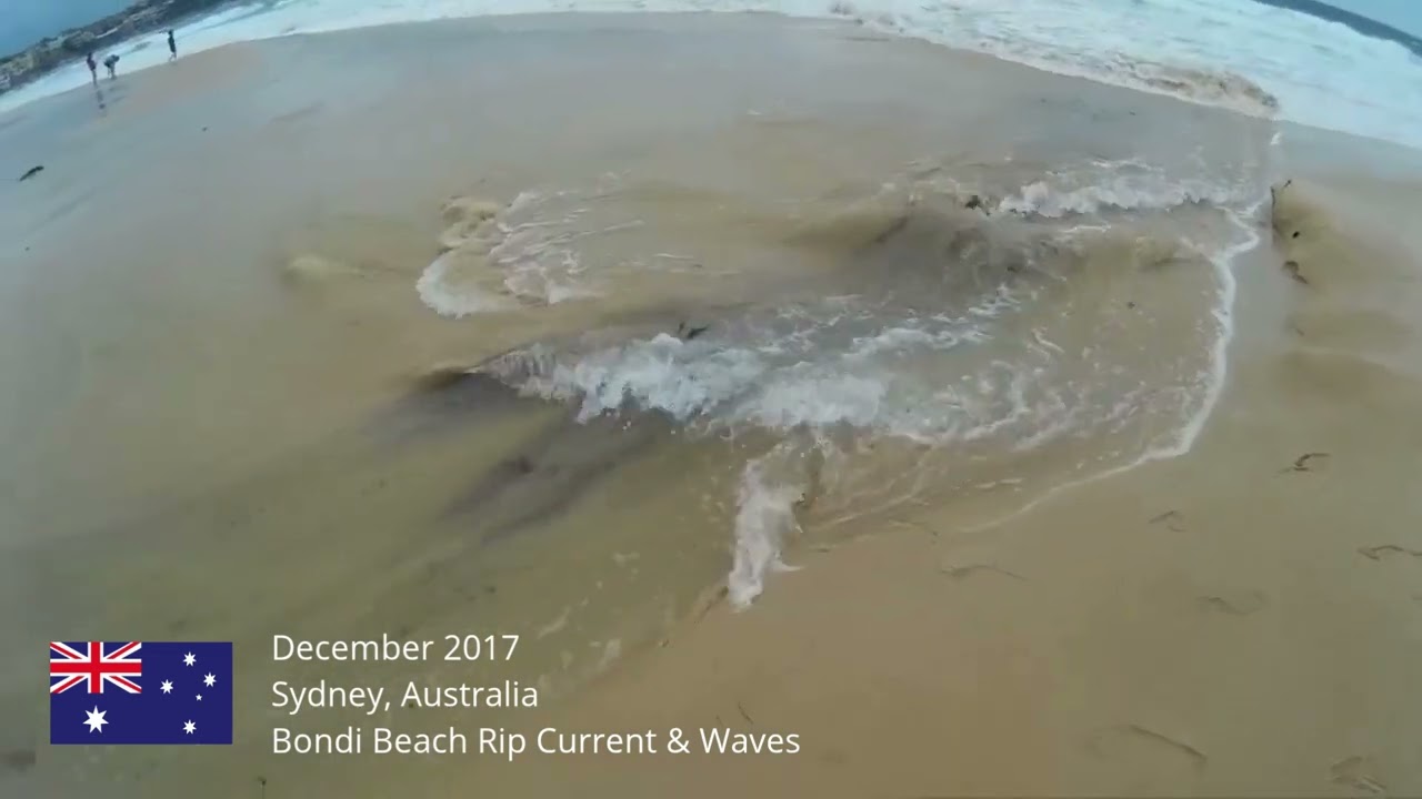 Sydney, Australia /// Bondi Beach Rip Current & Waves /// Vodo Travel