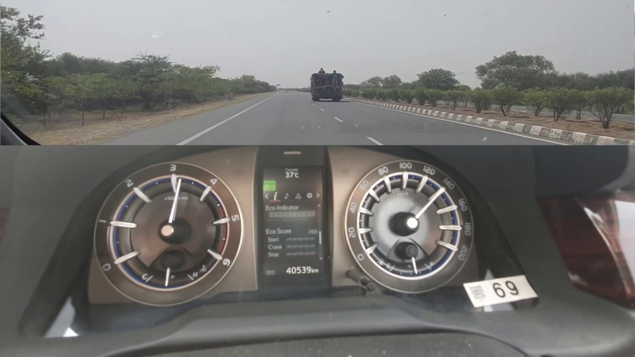 Toyota Innova Crysta Top Speed | 2.4 Diesel | Drive King