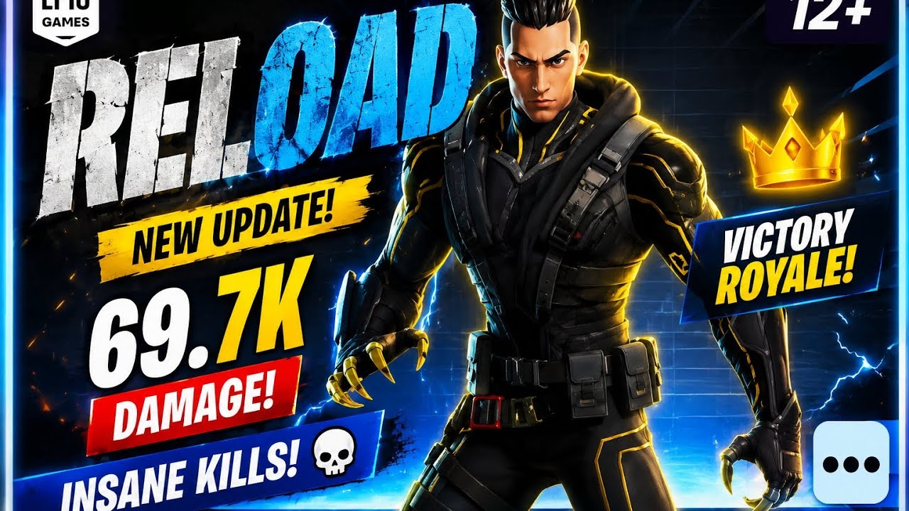 🔥 Fortnite Reload Gameplay | 69.7K Damage Challenge 😱 | Epic Victory Royale! 👑 @Shadow_Royale_C46 