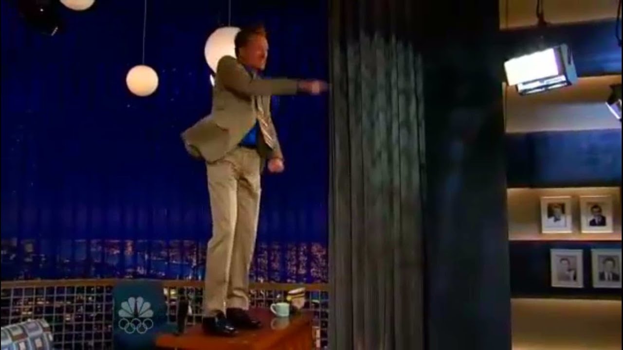 Failed Small Talk Moment With Max Weinberg - Late Night With Conan O'Brien (2008)