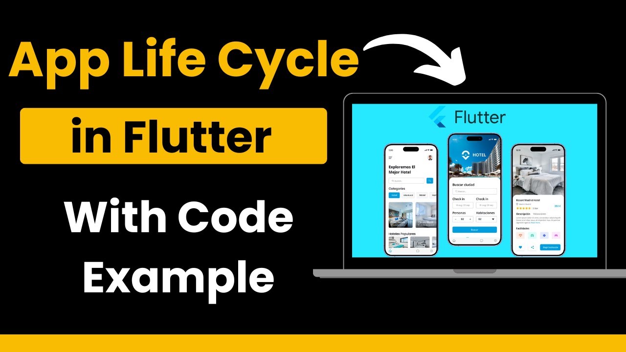 What is the life cycle of the Flutter app? || Flutter app lifecycle tutorial
