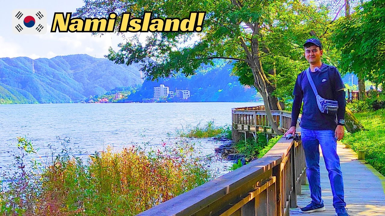 A  MICRONATION within Korea? Walking Tour of NAMI ISLAND, South Korea 🇰🇷
