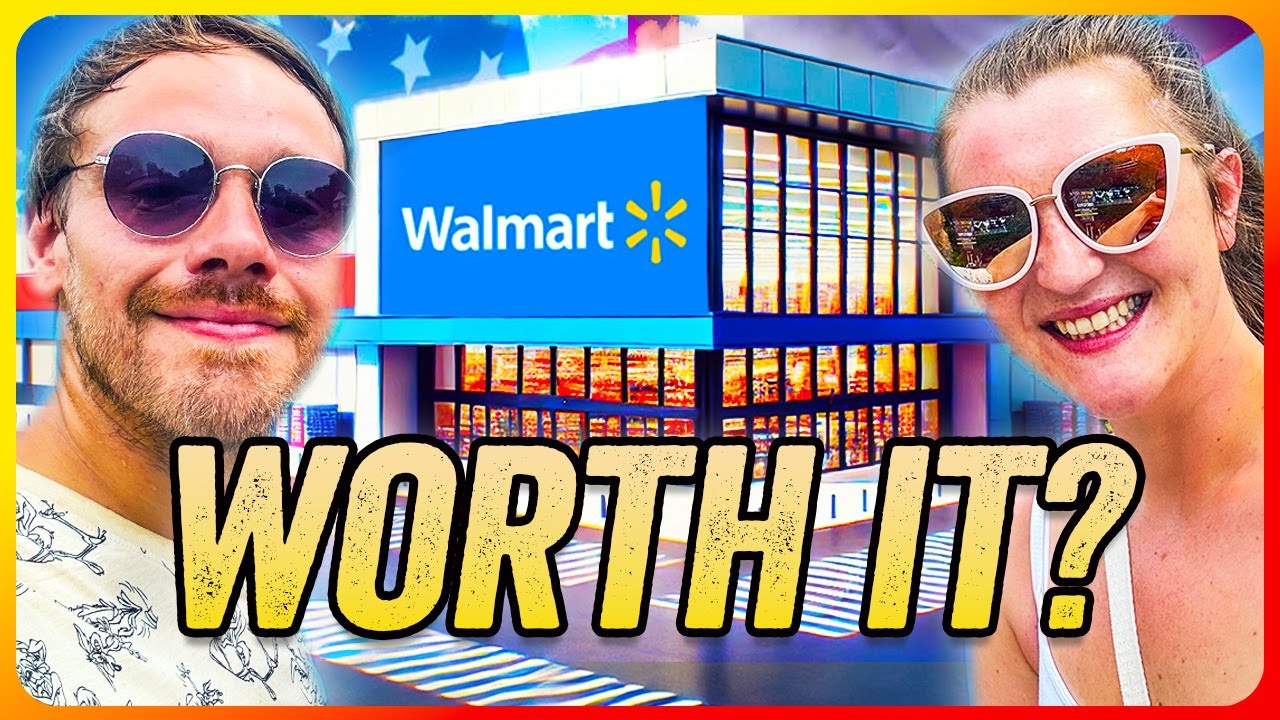 Британцы впервые совершают покупки в WALMART!
