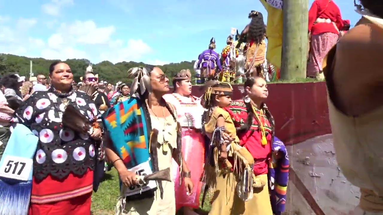 78th annual Shinnecock Pow Wow - Grand Entry Saturday August 31