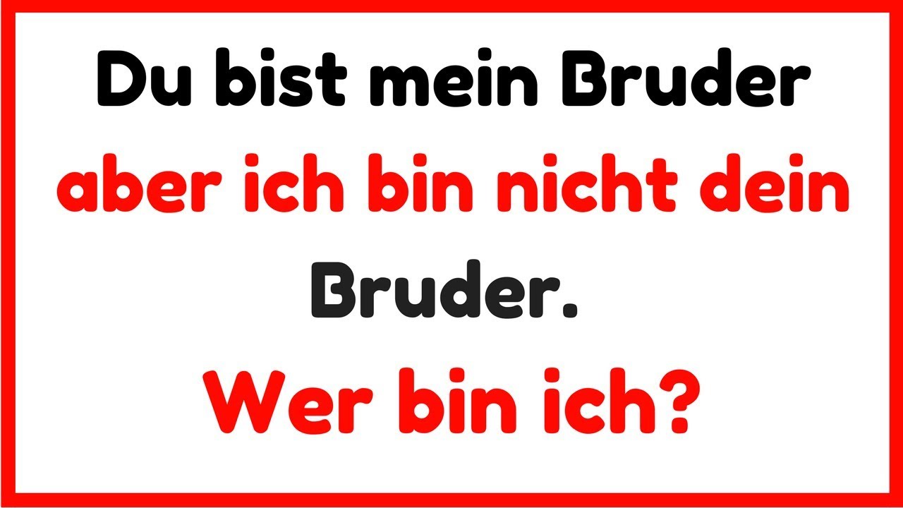 10 Rätsel die dein Gehirn auf die Probe stellen!