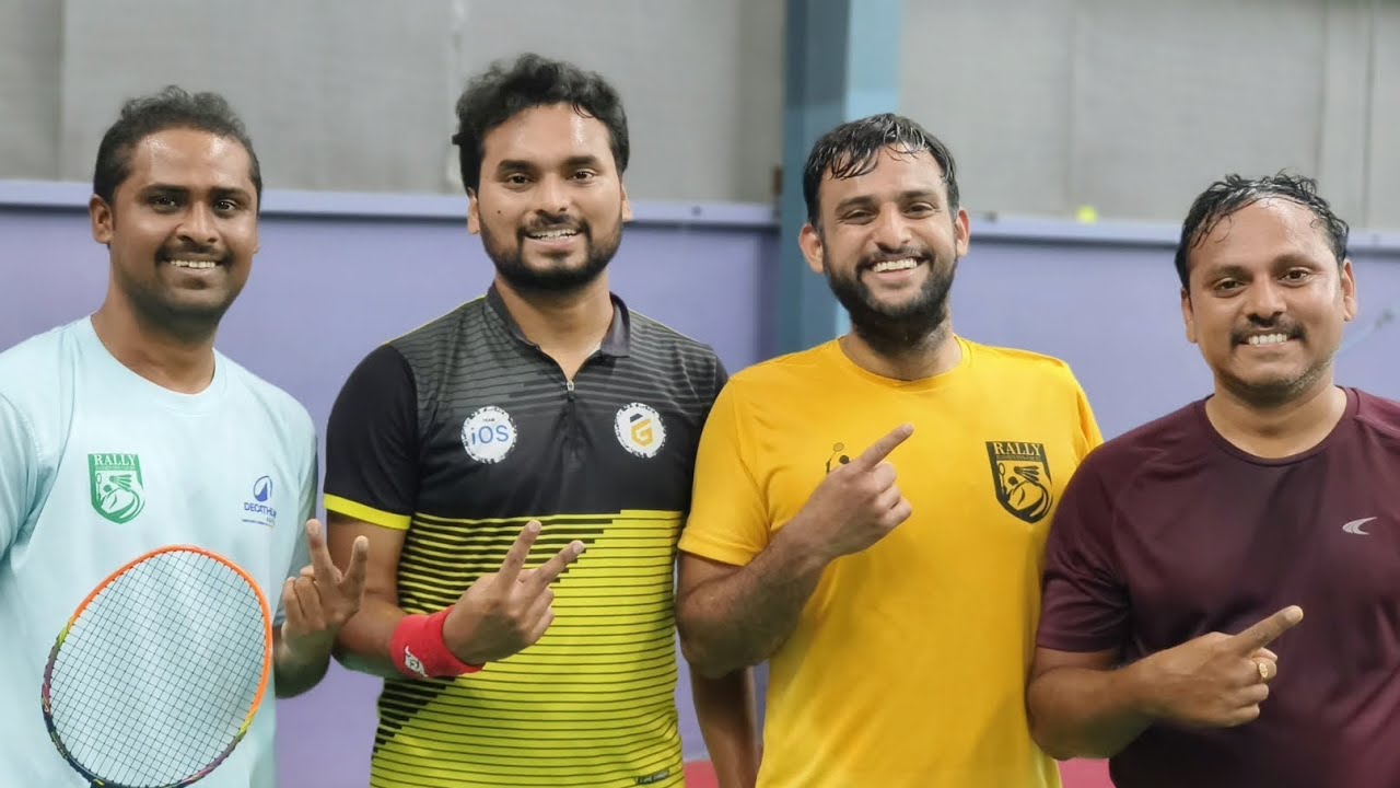 S12 - 7th Feb 2026 Doubles Final: Mani & Nagaraju vs Vivek & Prasanna #badminton #badmintonlovers 