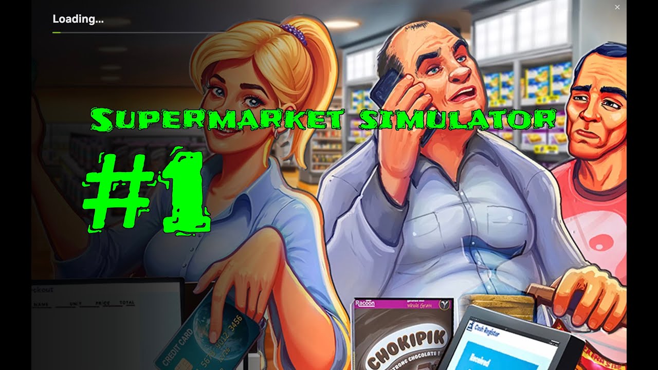 Supermarket Simulator | Українською #1 Починаємо бізнес