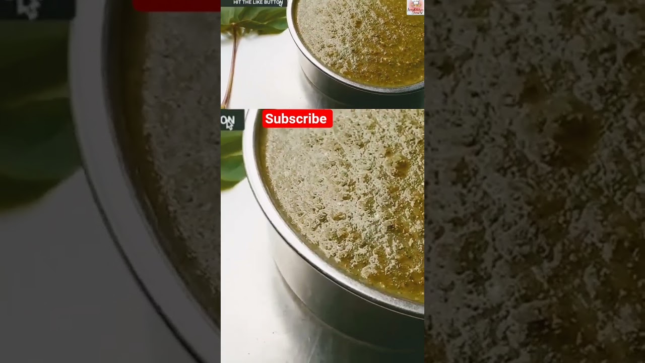 CASSAVA LEAVES RECIPE (PONDU). #shorts