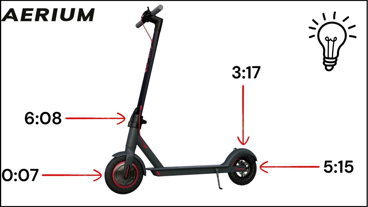 Jak servisovat elektrokoloběžku AERIUM?