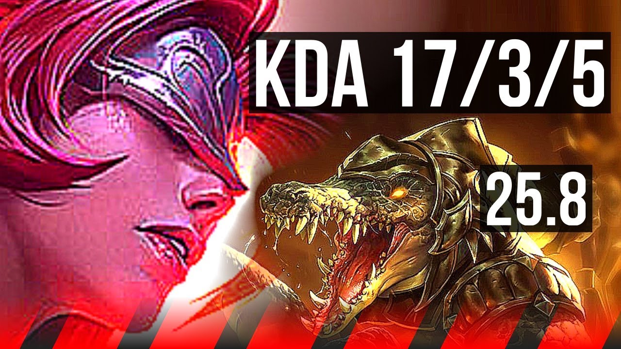 RIVEN vs RENEKTON (TOP) | Quadra, 7 solo kills, 17/3/5, Legendary | EUW Diamond | 25.8