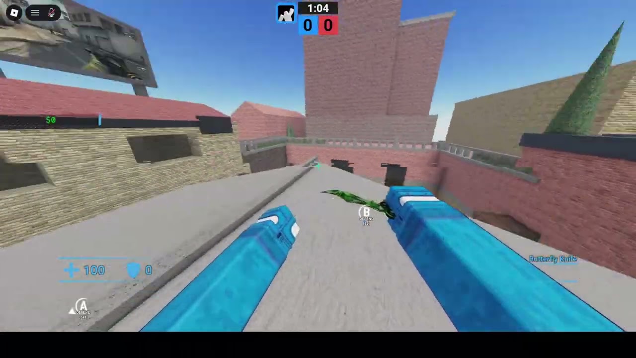 roblox defusal fps butterfly prism shard showcase (old)