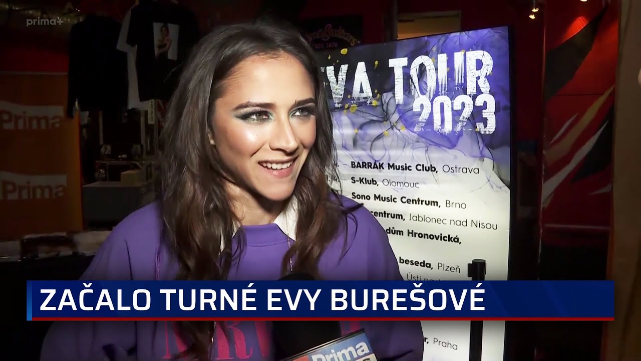 EVA TOUR 2023 - Začalo koncertní turné Evy Burešové!