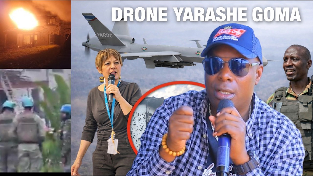 VIDEO ITEYE UBWOBA I GOMA , YA DRONE YISHE BENSHI BAKOMEYE? 