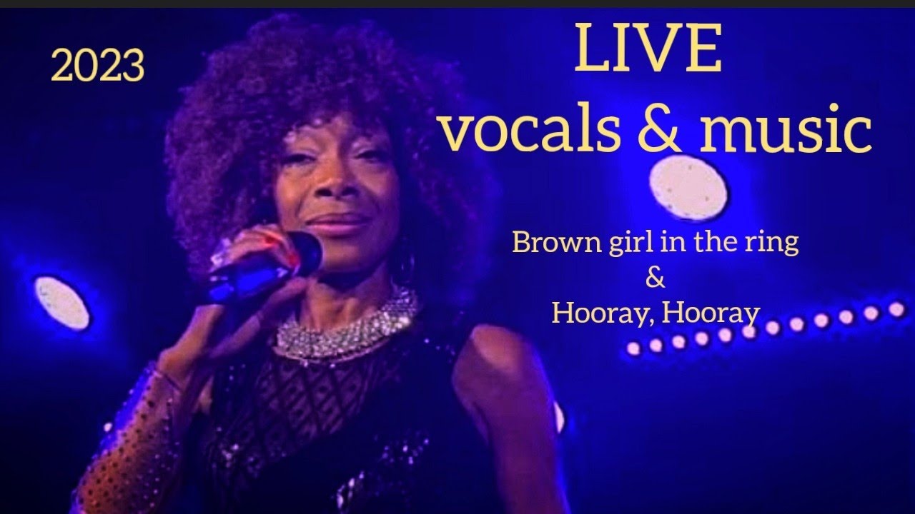 BONEY M. - BROWN GIRL IN THE RING '78 & HOORAY, HOORAY '79  featuring ▶️MAIZIE WILLIAMS  2023  720p.