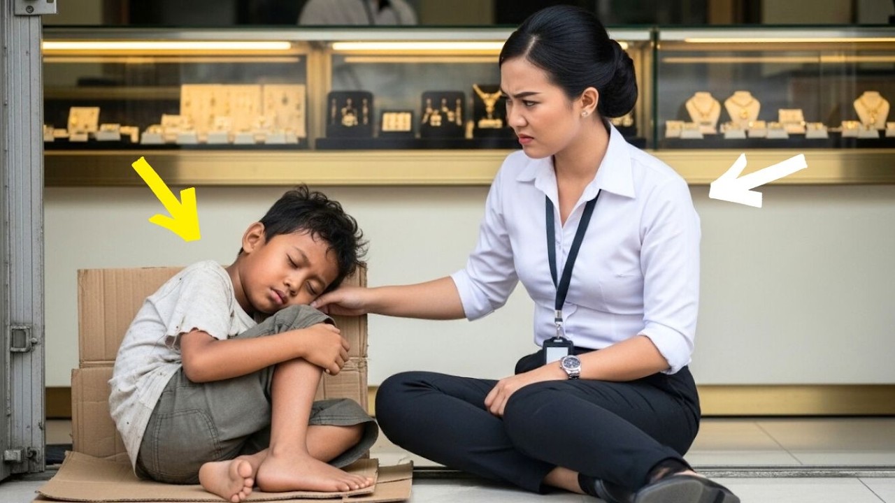 Pemilik Toko Emas Itu Berhenti Saat Melihat Bocah Tidur Di Depan Tokonya
