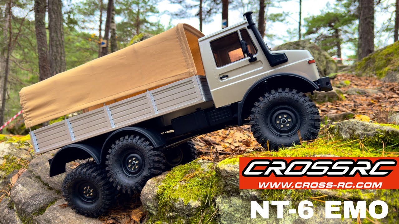 UNIMOG 6X6 Crawling - Crossrc EMO NT-6