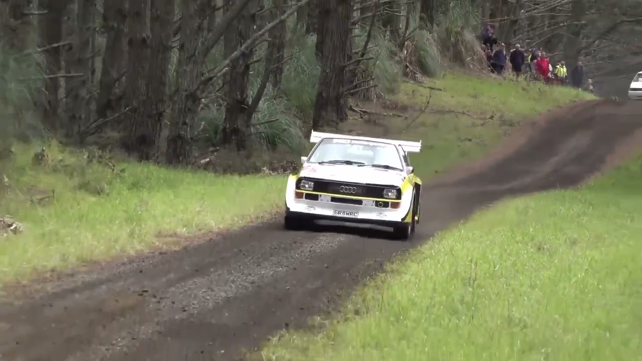 Audi Quattro S1 E2 Tribute in New Zealand test day