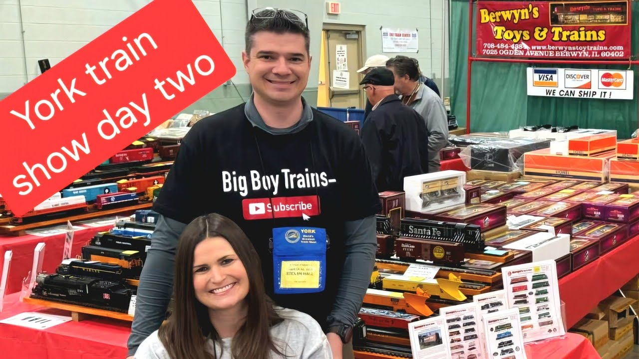 Day 2, York TCA O-Gauge train show Spring 2024