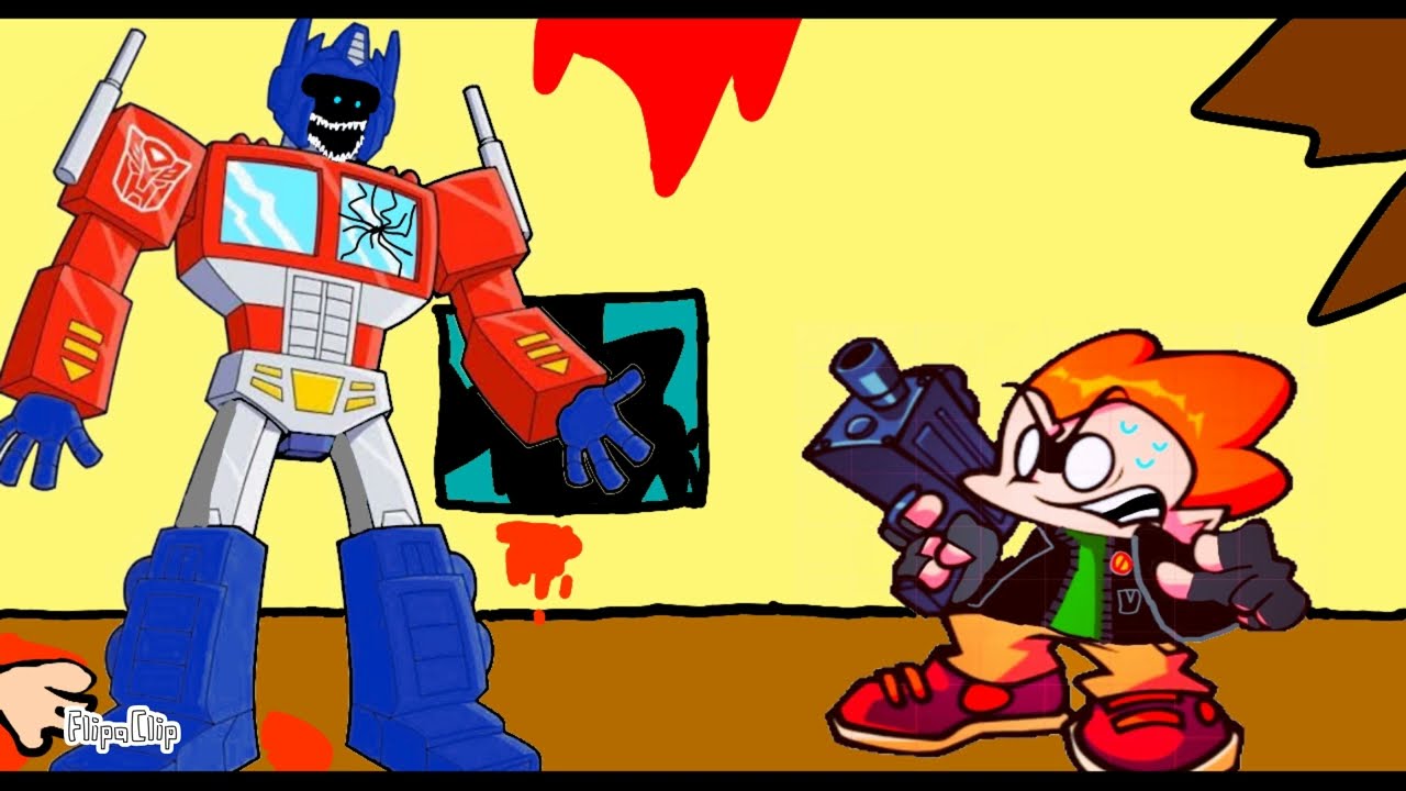 Fnf cover song : Massacre (Transformers analog horror)Funkdela