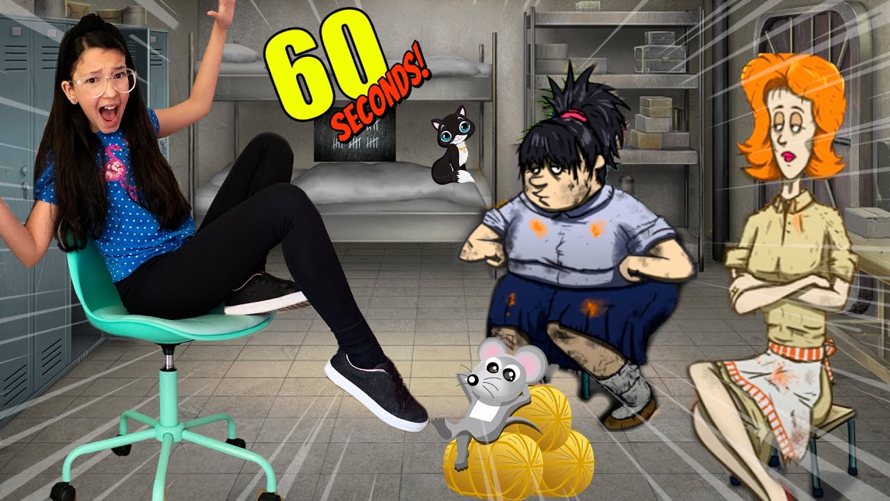 JOGUEI 60 SECONDS PELA PRIMEIRA VEZ (60 Seconds) | Luluca Games