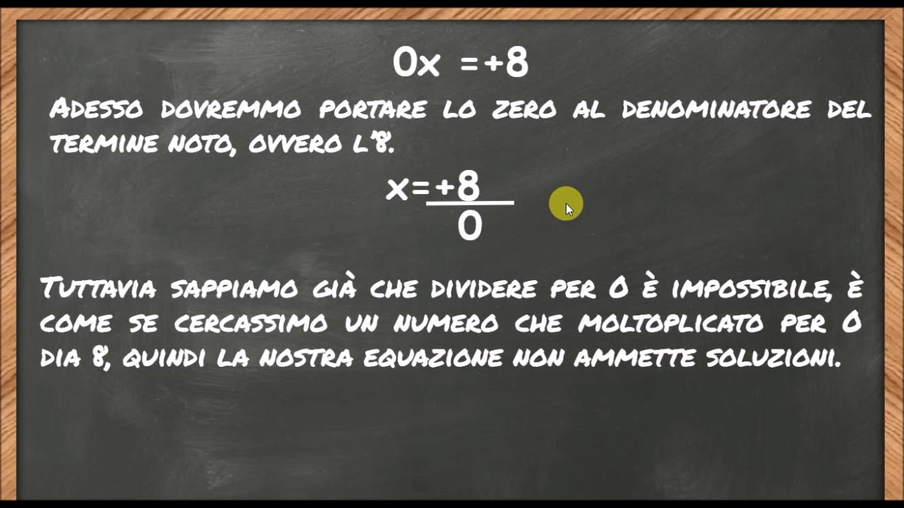 Come risolvere le equazioni di primo grado