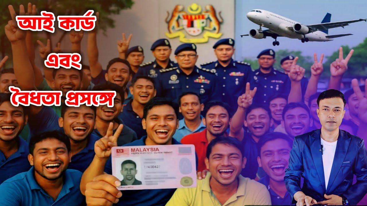 আই কার্ড এবং বৈধতা প্রসঙ্গে ।। Malaysia update news ।। tv news ।। bk media1 ।।