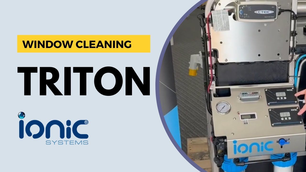 Upgrade Your Window Cleaning Business with the Ionic Triton! | Van-Mounted Pure Water System