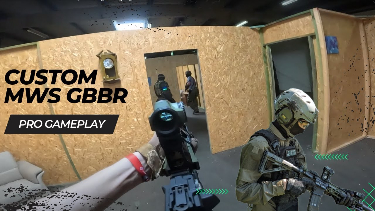 MR. Airsoft TM MWS GBBR CQB Montage & Highlights