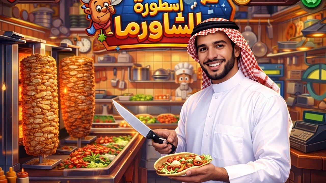 قررت اشتغل في محل شاورما 😌😌😌ومش هشتغل تاني 😮