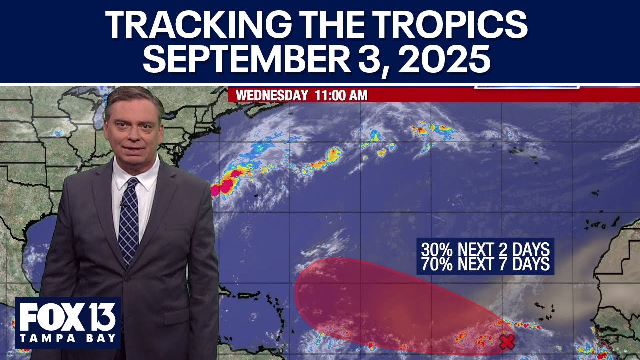 Tracking the Tropics: Sept. 3, 2025