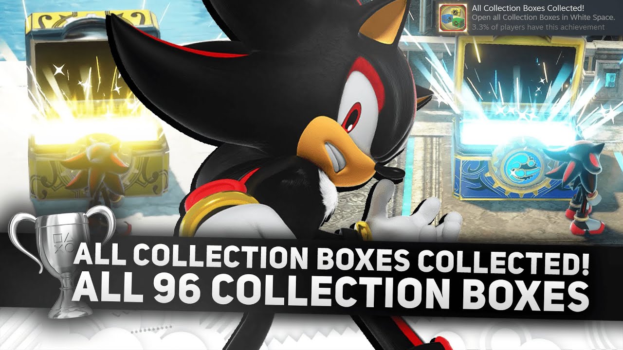 ALL 96 Collection Box Locations in Sonic x Shadow Generations! (All Collection Boxes Collected!)