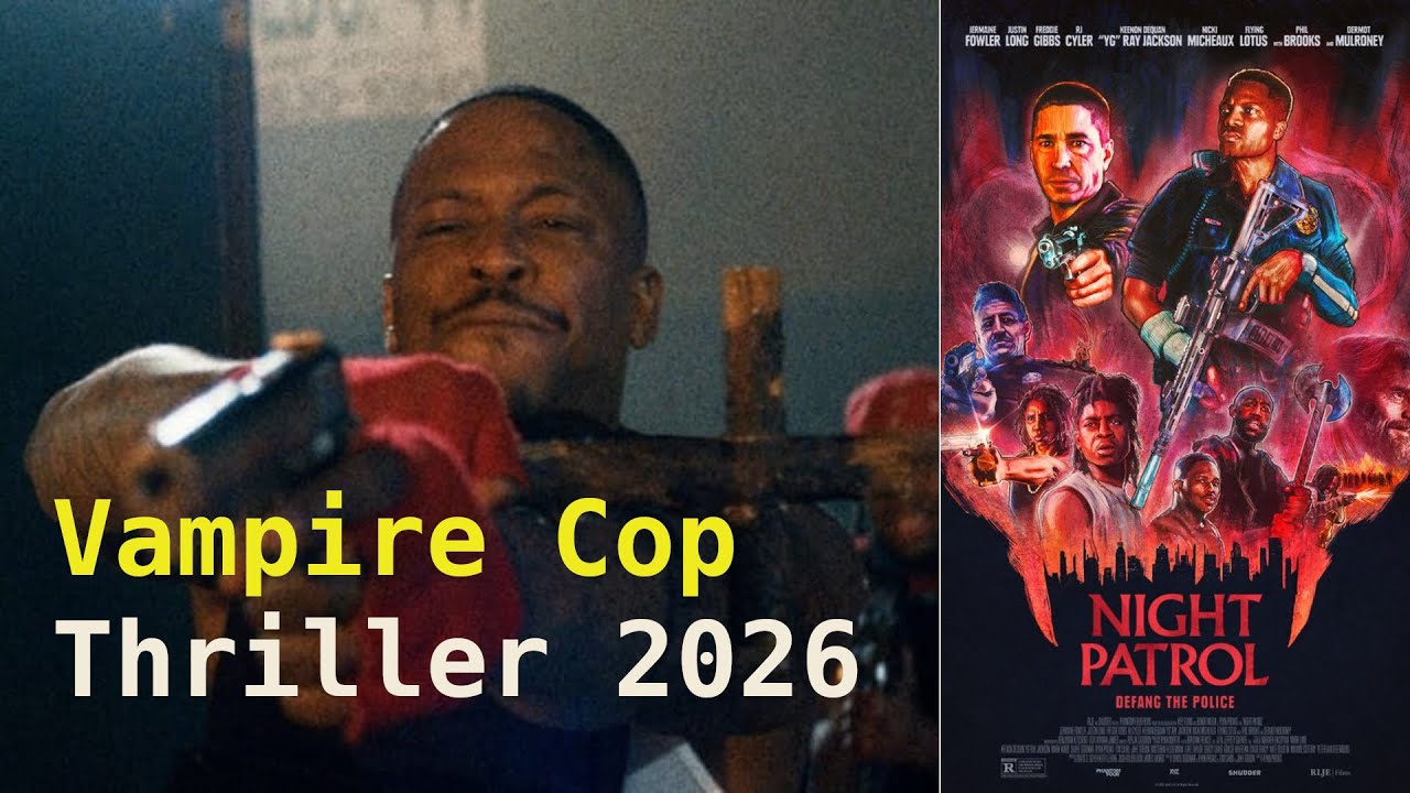 Night Patrol (2025): Vampire Cop Thriller with Justin Long & Jermaine Fowler | Plot, Cast