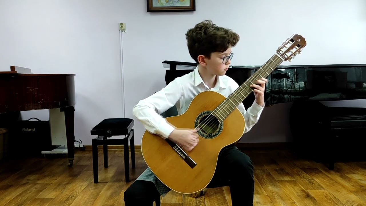 Alexander Vinitsky - A BOY RIDING A MARRY  DONKEY. Piece from the Children's Jazz Suite 