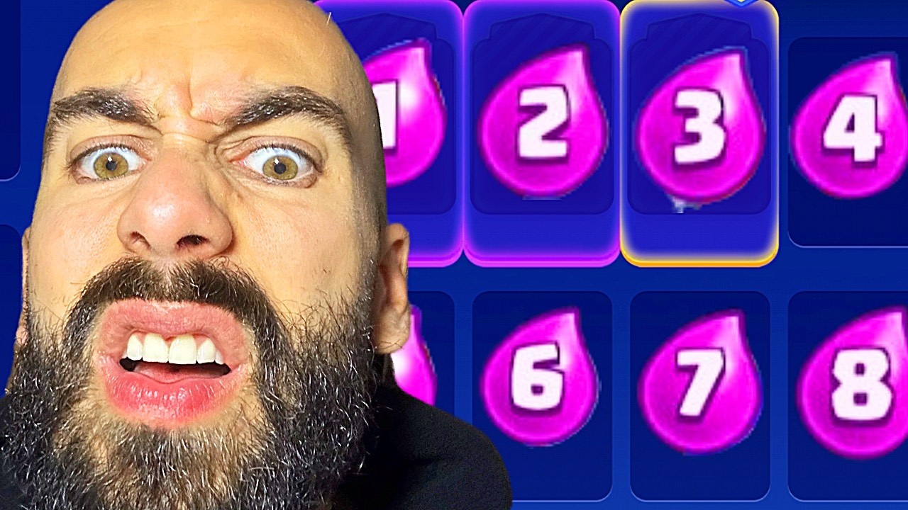 DA 1 A 8 ELISIR: Ho creato un Deck Impossibile! 🔥 #clashroyale