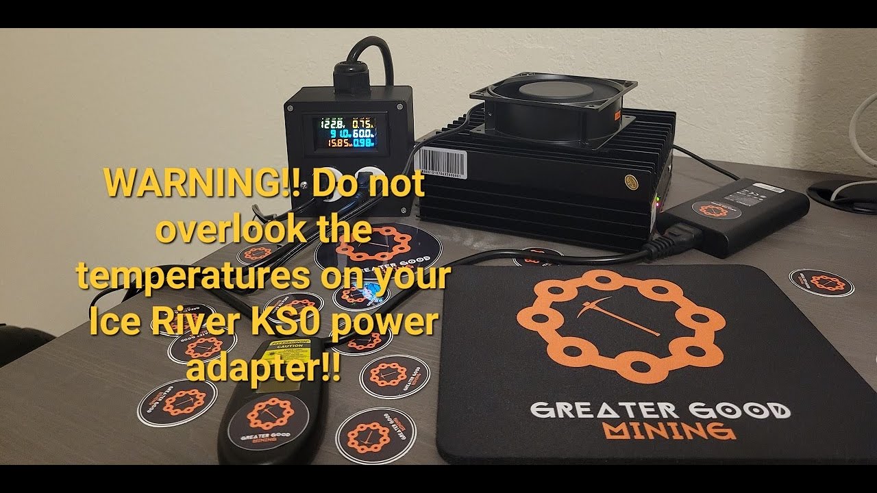 Ice River KS0 Kaspa Asic cooling update! (Here's what I'm doing and why!)