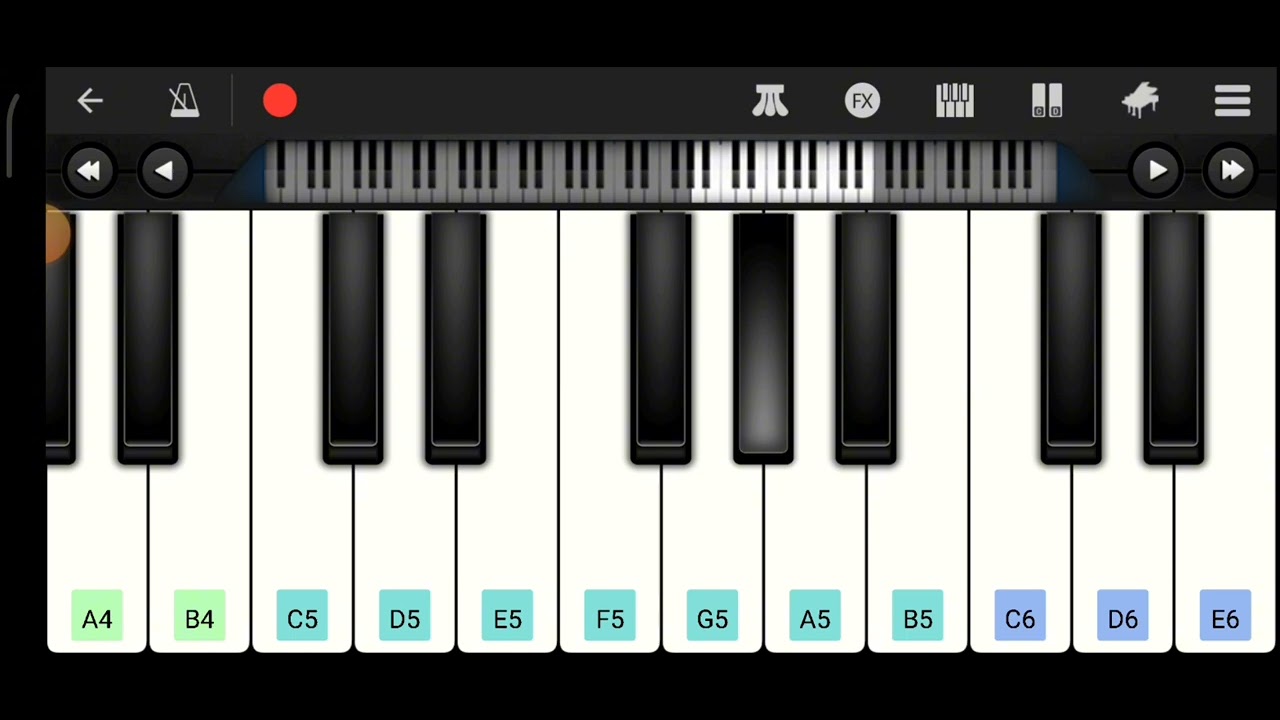 como tocar a música deus forte como Jeová no teclado pelo Celular