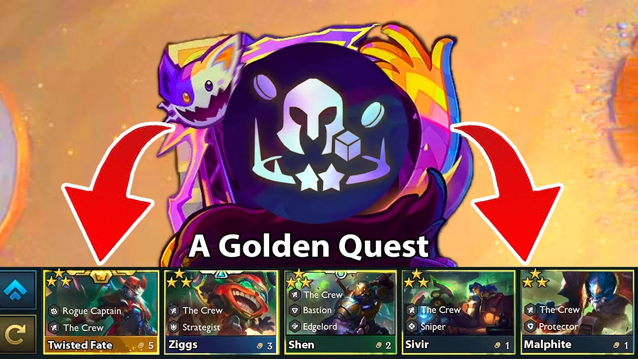 The Luckiest A Golden Quest = All 3-Star The Crew !???