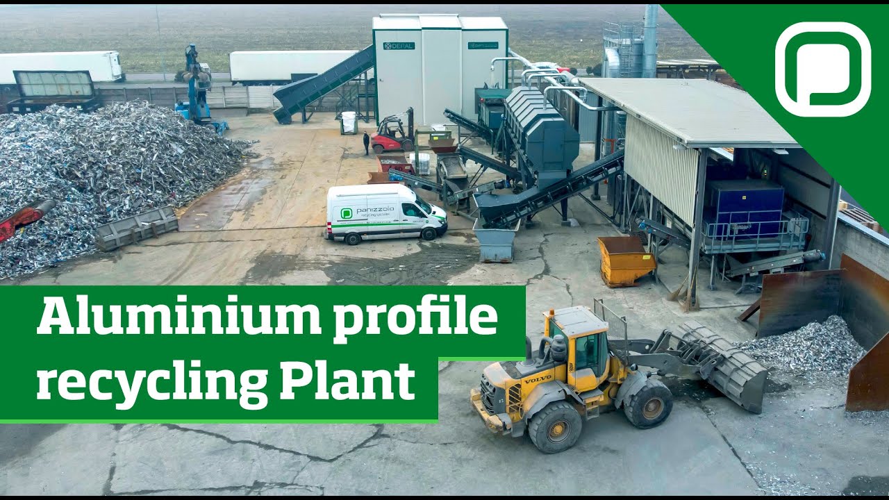 Aluminium profile recycling hammermill Mega 1100