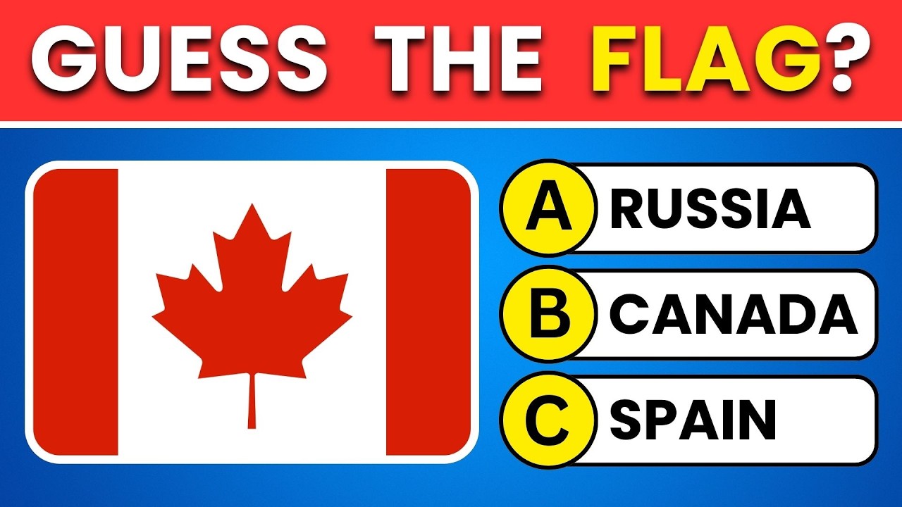 Your Brain Is Sharp If You Score 30+ 🧠 50 World Flags Quiz Questions Challenge 🌍