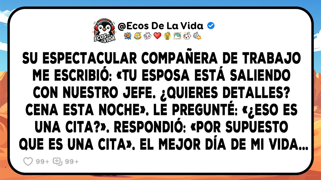 Su Compañera De Trabajo Me Escribió Y Me Dijo La Verdad, Y Mi Vida Cambió Para Siempre...