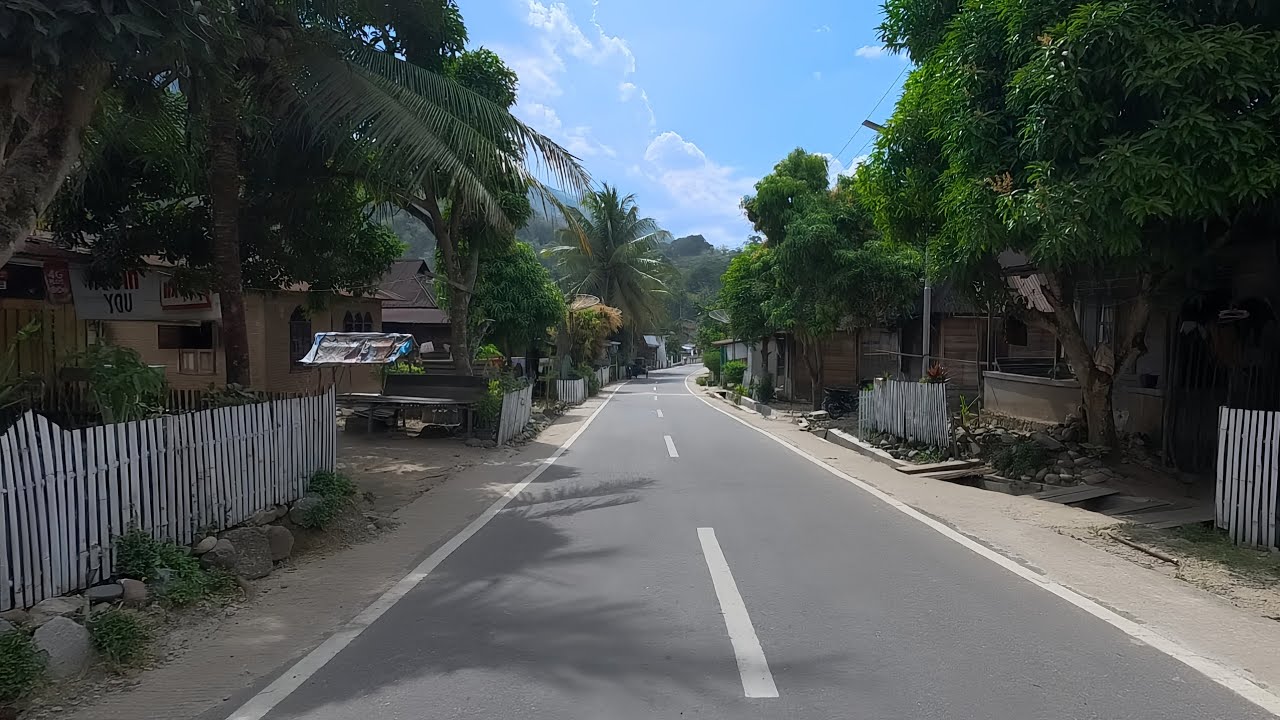 A Full Day Without Horns! 4K Touring in a Super Peaceful Village 🌿