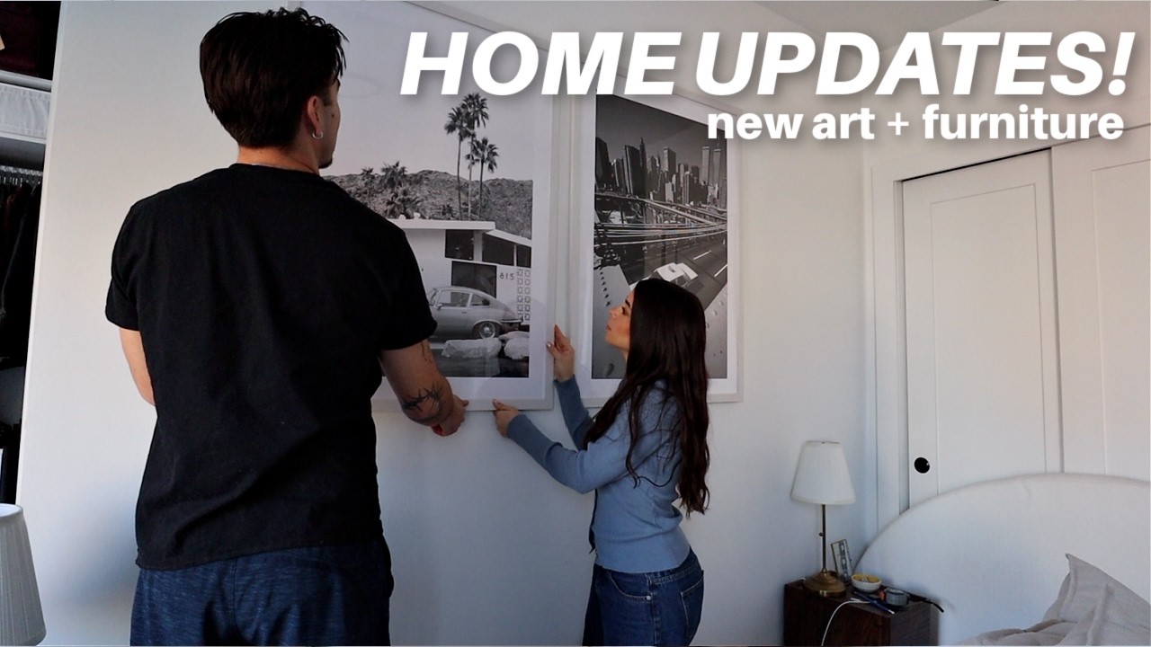making MY home OURS: apartment updates, new furniture & art