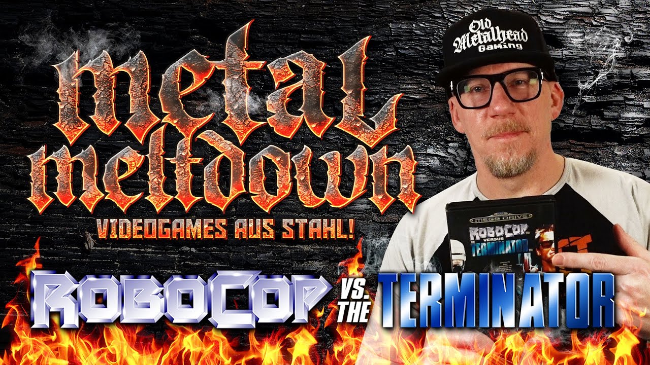 Metal Meltdown - Videogames aus Stahl: RoboCop vs. The Terminator | #OldMetalheadGaming