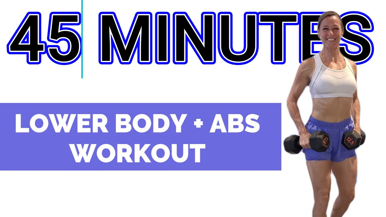 45 Minute BURN | ABS + LOWER BODY | At Home
