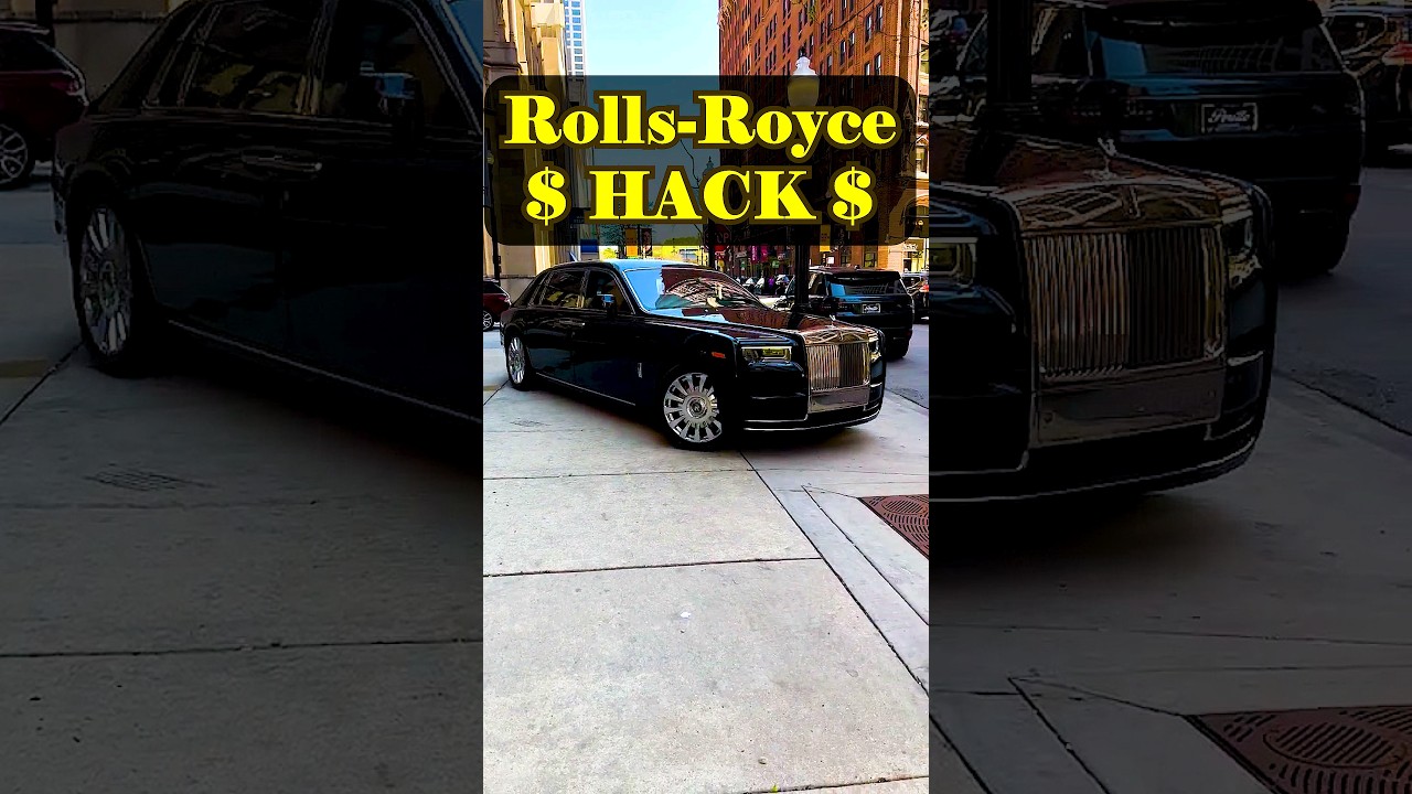 Rich People Thinking #rollsroyce #money #hack