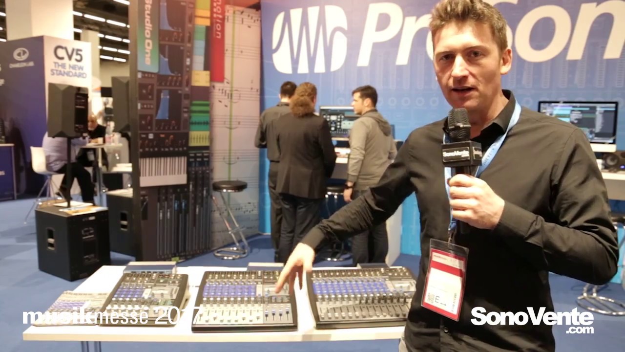 Musikmesse 2017 Presonus AR: 8, 12, 16